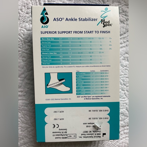 MedSpec ASO ankle brace - Picture 2 of 4
